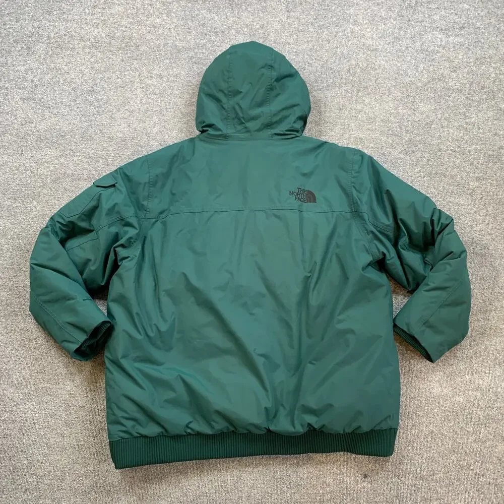 The North Face Jacket Mens 3XL Green Gotham Down Insulated Puffer Hooded Parka